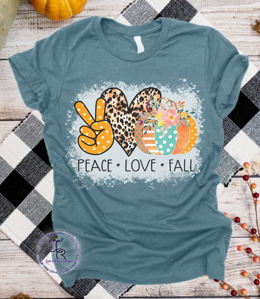 Peace Love Fall Shirt