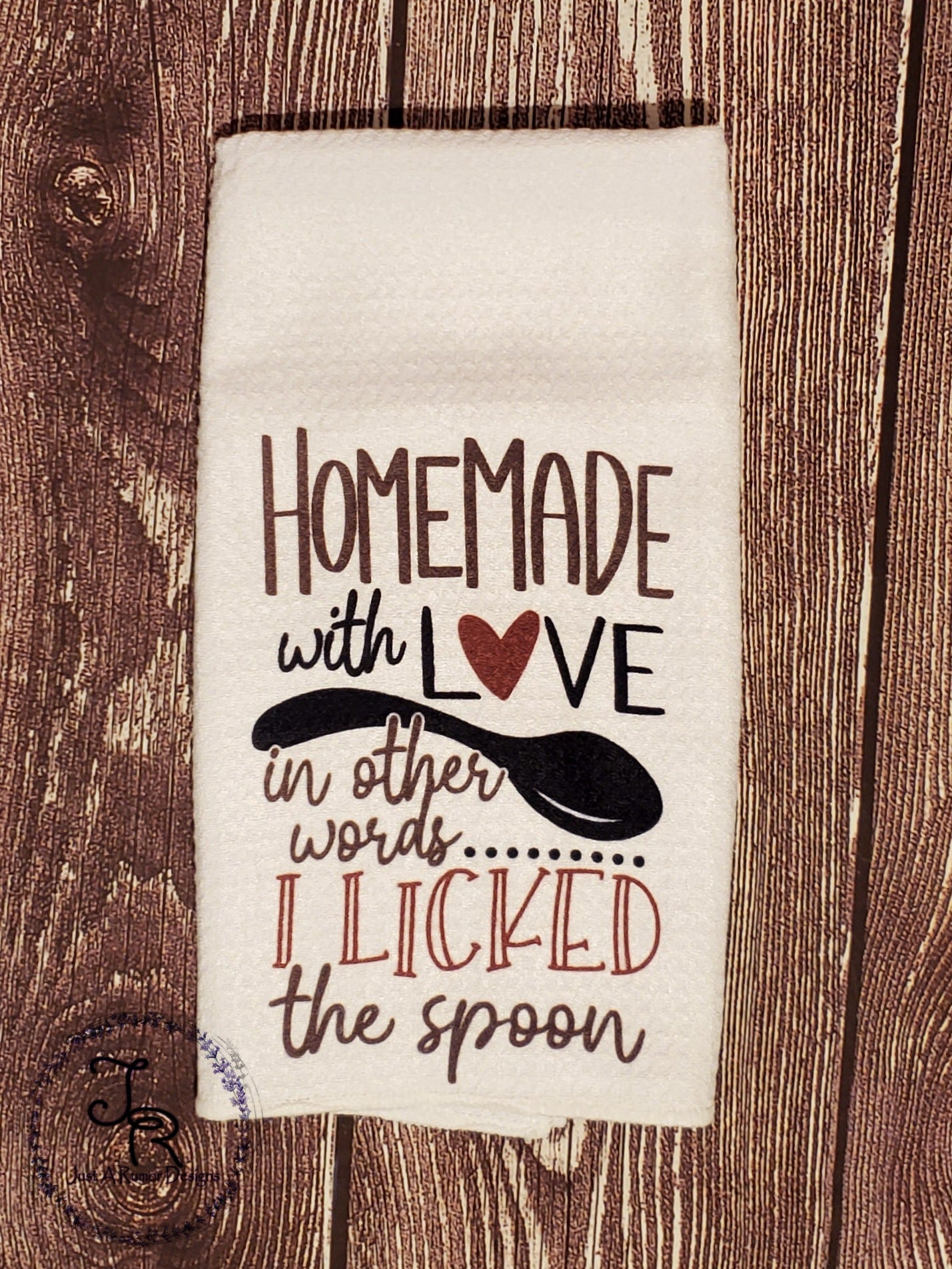 Homemade with Love Towel