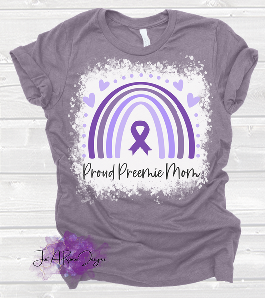 Proud Preemie Mom Shirt