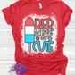 Red, White, & Cute Shirt