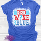 Red Wine & Blue Shirt