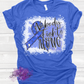 Royal Blue Nobody Fights Alone Shirt
