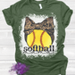 Softball Mama Bow Shirt