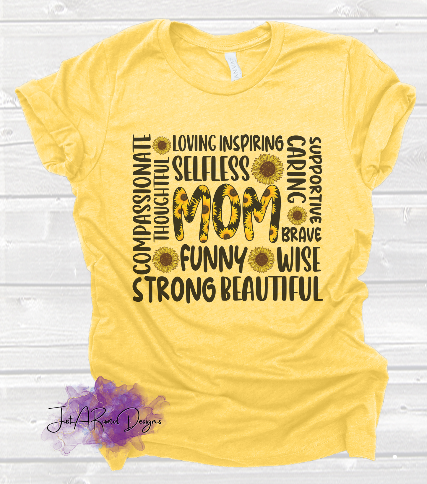 Sunflower Mom Doodles Shirt