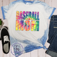 Tie-Dye Baseball Mom Shirt