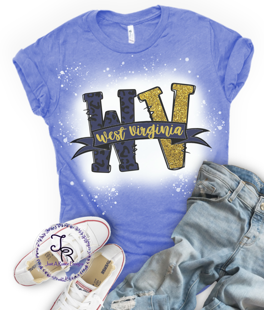 WV Glitter & Leopard Shirt