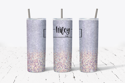 Hubby and Wifey Tumbler Set