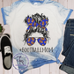 Football Mom-School Colors Shirt