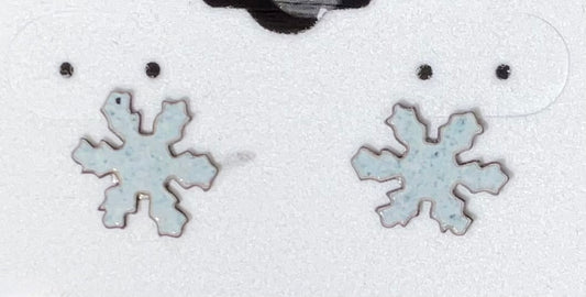 Snowflake Stud Earrings