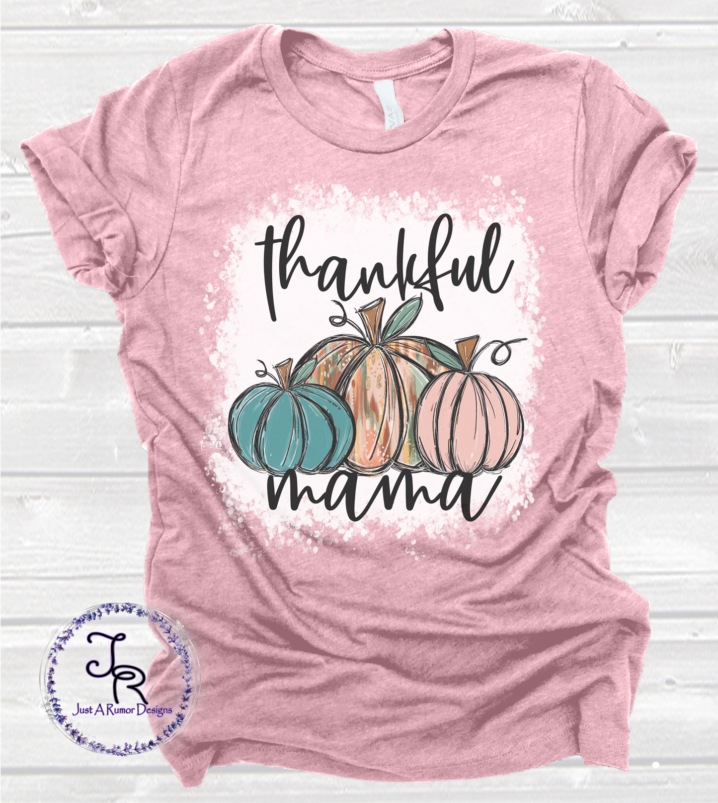 Thankful Mama Pumpkin Shirt