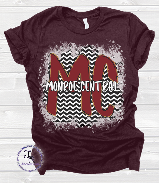 Monroe Central Chevron Shirt