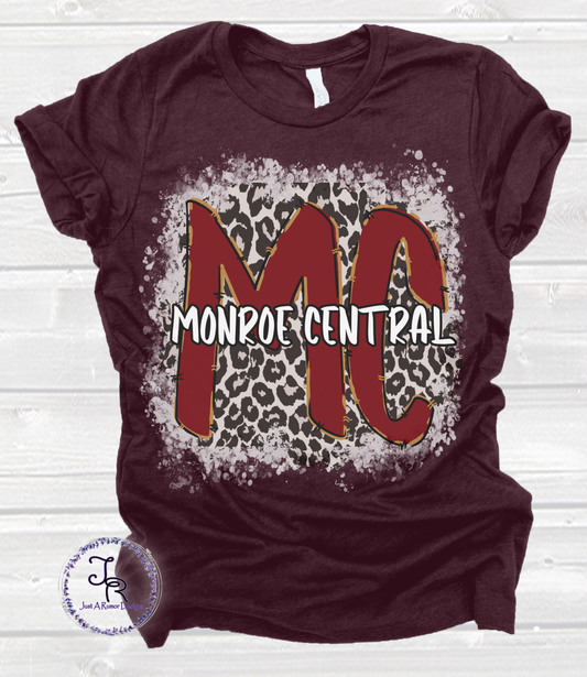 Monroe Central Cheetah Print Shirt
