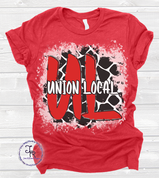Union Local Cow Print Shirt
