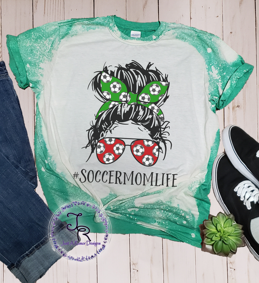 Soccer Mom-School Colors Shirt